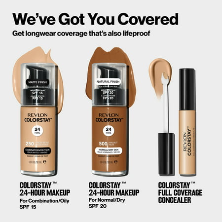 Revlon ColorStay Full Coverage Long Wearing Concealer, Fair, 0.21 fl ozFair,