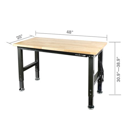 Frontier 48-Inch Heavy-Duty Workbench with Adjustable Height