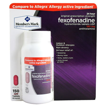 Fexofenadine M.M 180 mg Fexofenadine (150 Count)
