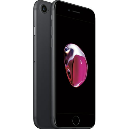 Apple iPhone 7 128GB Unlocked GSM Quad-Core Phone w/ 12MP Camera - Black (Used), Black