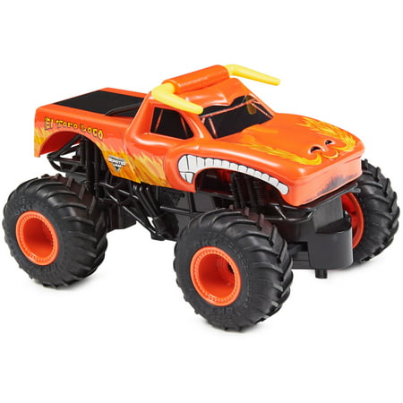 Monster Jam, Official El Toro Loco Remote Control Monster Truck, 1:24 Scale, 2.4 GHz, for Ages 4 and up