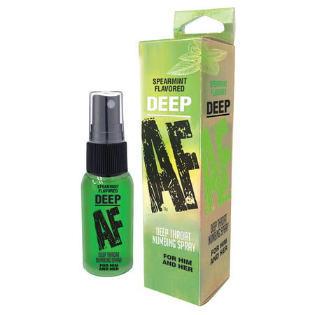 Deep AF Numbing Throat Spray- Spearmint Flavored