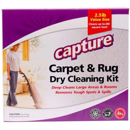 1014000 CLEANR RUG KIT DRY 2.5# Capture Premium Lemon Scent Carpet Cleaner 2.5 lb Powder (Pack of 1)