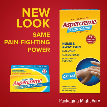 Aspercreme Pain Relieving Creme With Lidocaine (4.3 Oz)