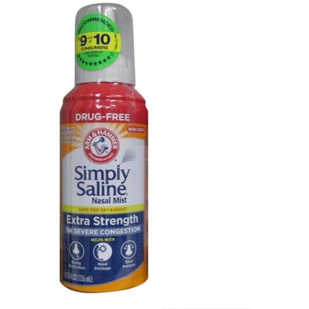 Simply Saline Nasal Mist Extra Strength Severe Congestion 4.25 oz