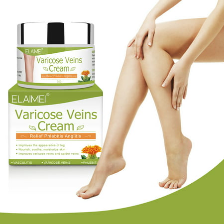 ELAIMEI Varicose Veins Treatment for Legs - Eliminate Spider Veins and Varicose Veins Cream for Strengthen Capillary Health, Improve Blood Circulation, Soothing Heavy Legs, 1.76 oz