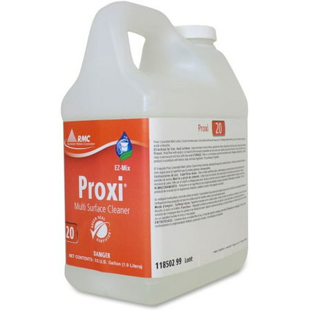 RMC Proxi Multi Surface Cleaner Concentrate - 64 fl oz (2 quart) - 4 / Carton - Clear