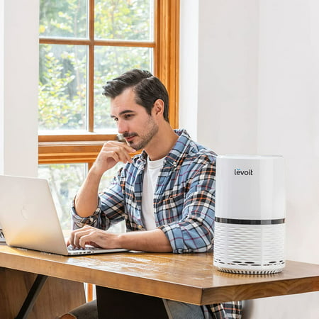 Levoit Air Purifier LV-H132-XR, True HEPA Air Cleaner for Allergies and Asthma [Walmart Exclusive Bonus Filter]