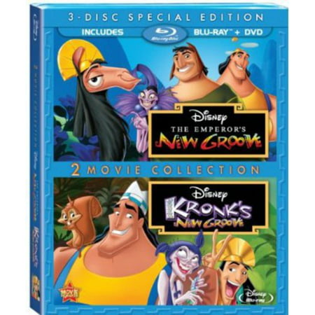 The Emperor's New Groove / Kronk's New Groove (Blu-ray + DVD)