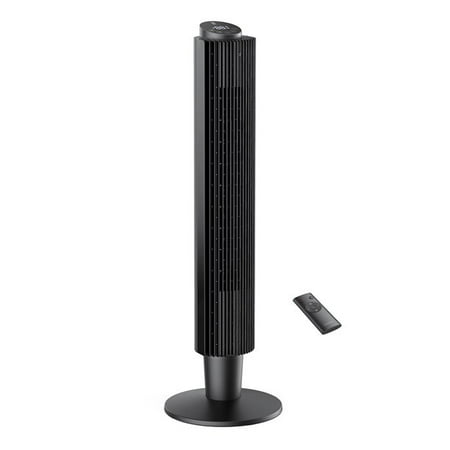 TaoTronics Tower Fan 42" 5-Speed 90? Oscillating Tower Fan with Sleep Mode, Remote, 12H On, Off Timer