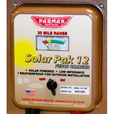 Parmak Precision MAG12SP 12 Volt Magnum Solar Fencer