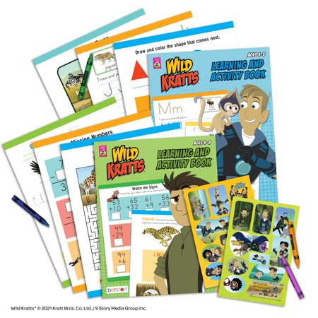 PBS Kids Wild Kratts Learn At Home Educational Kit