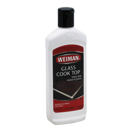Weimans Glass Cook Top Heavy Duty Cleaner & Polish - 10 Ounce