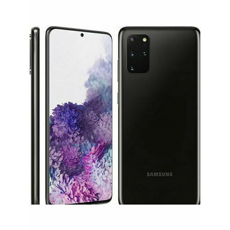 Restored Samsung Galaxy S20+ Plus 5G G986U 128GB Cosmic Black Fully Unlocked Smartphone (Refurbished)