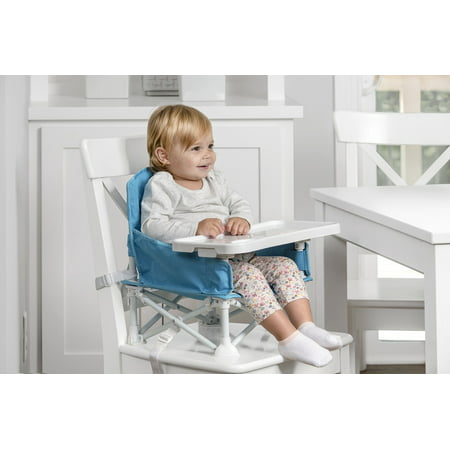 Regalo Portable My Chair Booster Seat, Aqua, Ages 9 to 36 MonthsAqua,