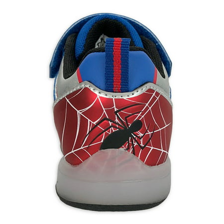 Spider-Man Toddler Boys License Light Up Casual Shoe, Sizes 7-13Red,