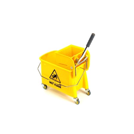 Small Mop Bucket with Wringer 5.2 Gallon AF08068