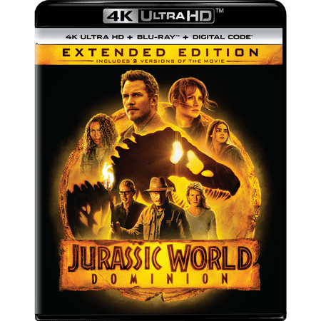 Jurassic World Dominion (4K Ultra HD + Blu-ray + Digital Copy)