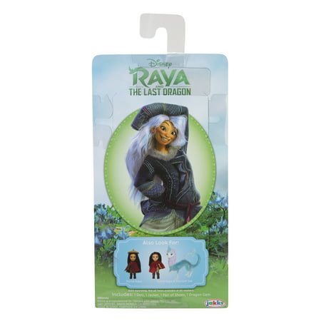 Raya & the Last Dragon Petite Human Sisu Doll Playset, 4 Pieces