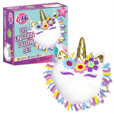 Creative Kids Unicorn Pillow Art & Craft Kit (35 Pieces)