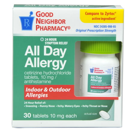 GNP 24 hour All Day Allergy Relief 30 Tablets