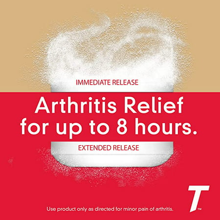 TYLENOL 8 HR Arthritis Pain Extended Release 650 mg Caplets 225 ea (Pack of 3)