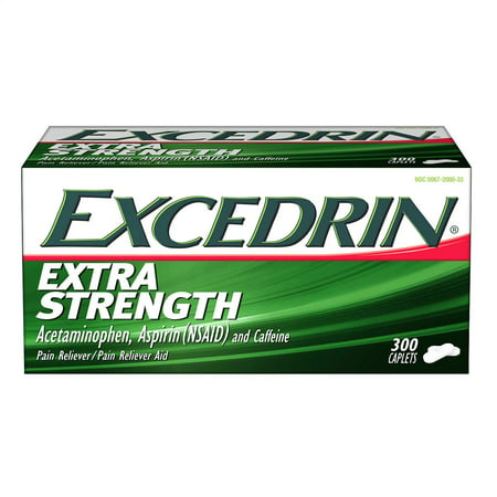 Excedrin Extra Strength Caplets, 300 Count