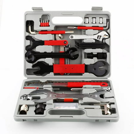 Home Multi-Function Repair Tool Kit 48 Piece, Tool Set with Plastic Toolbox for Home Maintenance, Bike Repair