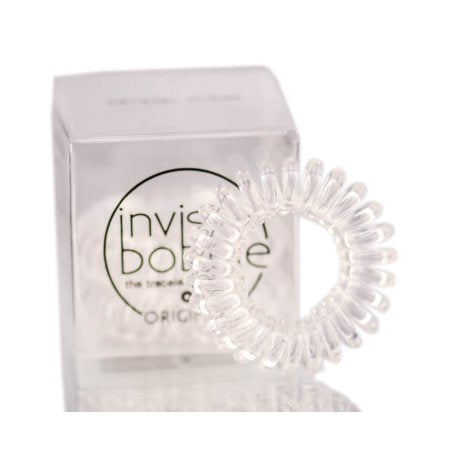 Invisibobble The Traceless Hair Ring Original, Crystal Clear, 3pkClear,