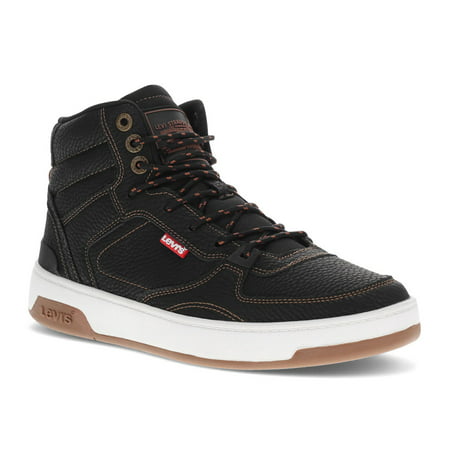 Levi's Mens 521 Mod Hi Oberyn Fashion Hightop Sneaker ShoeBlack/Tan,