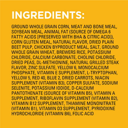 PEDIGREE Complete Nutrition Grilled Steak & Vegetable Flavor Dry Dog Food for Adult Dog, 18 lb. Bag, 18 lbs