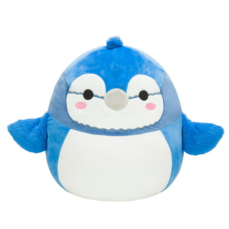 Squishmallows 14" Blue Jay - Babs, The Stuffed Animal Plush Toy