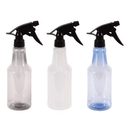 Household Essentials 16oz Plastic Bottle with Red Sprayer