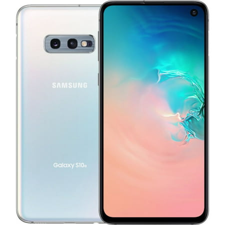 Restored Samsung Galaxy S10E G970U 128GB GSM/CDMA Unlocked Android Phone - Prism White (Refurbished), Prism White