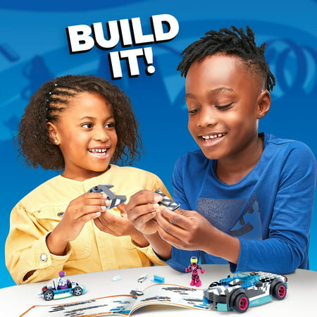 MEGA Hot Wheels Track Ripper & Kart Construction Set, Building Toys For Kids