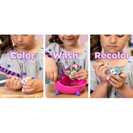 Crayola Scribble Scrubbie Pets Pack Coloring Set, Beginner Unisex Child