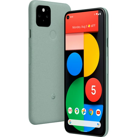 USED: Google Pixel 5, Fully Unlocked | 128GB, Green, 6.0 in