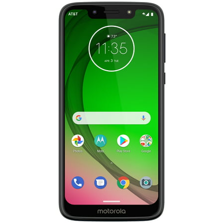 AT&T Motorola Moto G7 Play, 32GB, Deep Indigo - Prepaid Smartphone