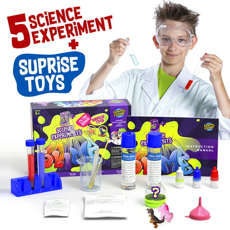 Learn and Climb Chemistry Set for Kids . 5+ Science Experiments. Make Your Own Slime Lab Kit.