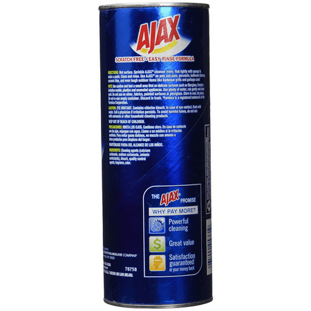 Ajax All-Purpose Powder Cleaner With Bleach 21 oz