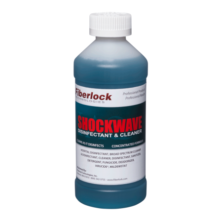 Fiberlock Shockwave Concentrate Formula Disinfectant & Cleaner, 1 gal