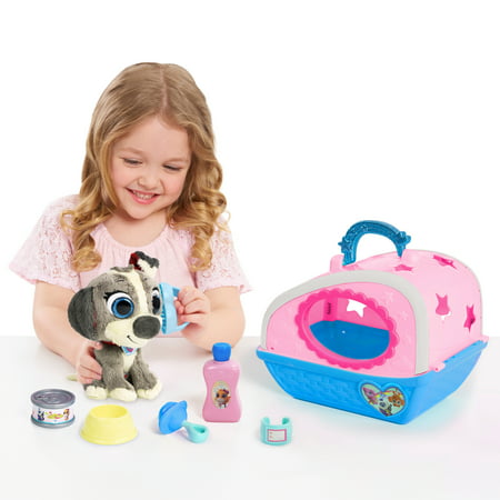 Disney Junior T.O.T.S. Care for Me Pet Carrier Pablo the Puppy, 9 pieces, Kids Toys for Ages 3 up