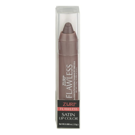 Zuri Flawless Satin Lip Color, Desert Sand, 0.088 OZ