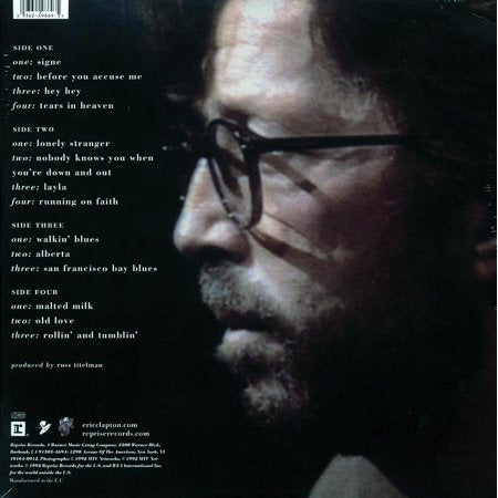 Eric Clapton - Unplugged - Vinyl