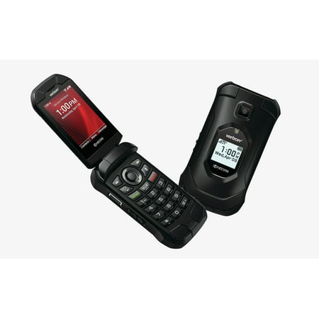 Kyocera DuraXV Extreme E4810 Rugged 4G LTE Flip Basic Cell Phone Verizon Black