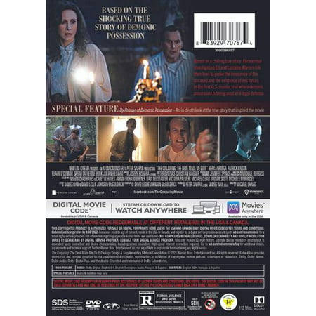 The Conjuring 3: The Devil Made Me Do It (DVD + Digital Copy)