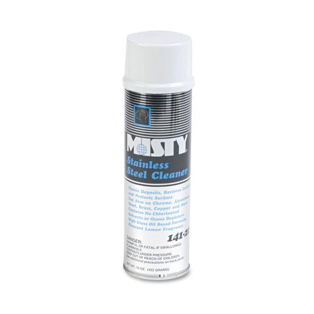 Misty Heavy-Duty Stainless Steel Cleaner 15 Ounce Aero 1001541 (Case of 12)