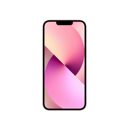 Straight Talk Apple iPhone 13, 128GB, Pink - Prepaid Smartphone [Locked to Carrier- Straight Talk], Pink
