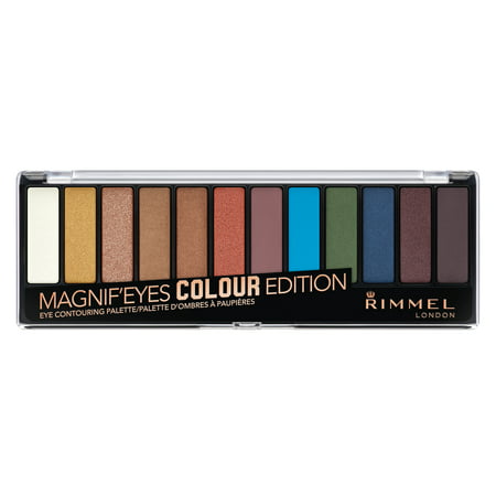 Rimmel London Magnif'eyes Eyeshadow Palette, Colour, 0.5 ozColour,