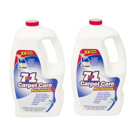 7-IN-1 Carpet Care Pro Formula Carpet & Rug Cleaners, Fresh Scent, 128 Fluid Ounce, 2 Count